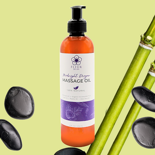 Massage Oil Candle for sensual and relaxing massage with pour spout and pump bottle. All Natural Coconut oil, safflower oil, soy wax, aloe, shea butter for sore muscles and couples. Fleur De Spa Massage oil voted number 1 women's health and Oprah favorite things. Award winning.