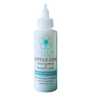 Cuticle Cure- Cuticle Softener by Fleur De Spa for healthy nails and skin. Great for manicures and pedicures to remove cuticles