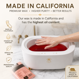 Fleur De Spa Paraffin Wax Refills - Made in USA - Premium, professional formula