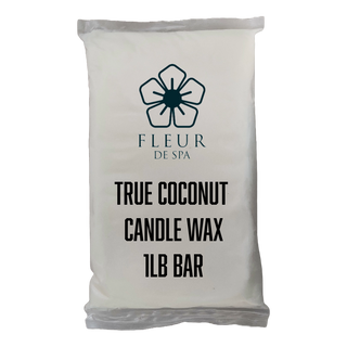 True Coconut Candle Making Wax from Fleur De Spa. Coconut 83 blend for DIY candle makers 1 pound 6 lbs 10 lbs