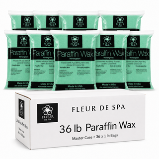 Paraffin wax refill from Fleur De Spa for hands and feet. USA made Paraffin waxes that can be used in any paraffin spa wax melting machine. Peach, lavender, vanilla, rosemary, eucalyptus, wintergreen and unscented for heat therapy and moisture to hydrate your skin. The best and most popular paraffin wax on sale.