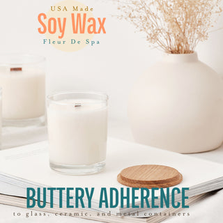 True Soy Candle Making Wax from Fleur De Spa. Golden Soy blend for DIY candle makers 1 pound 6 lbs 10 lbs All natural made in America Soy # 10