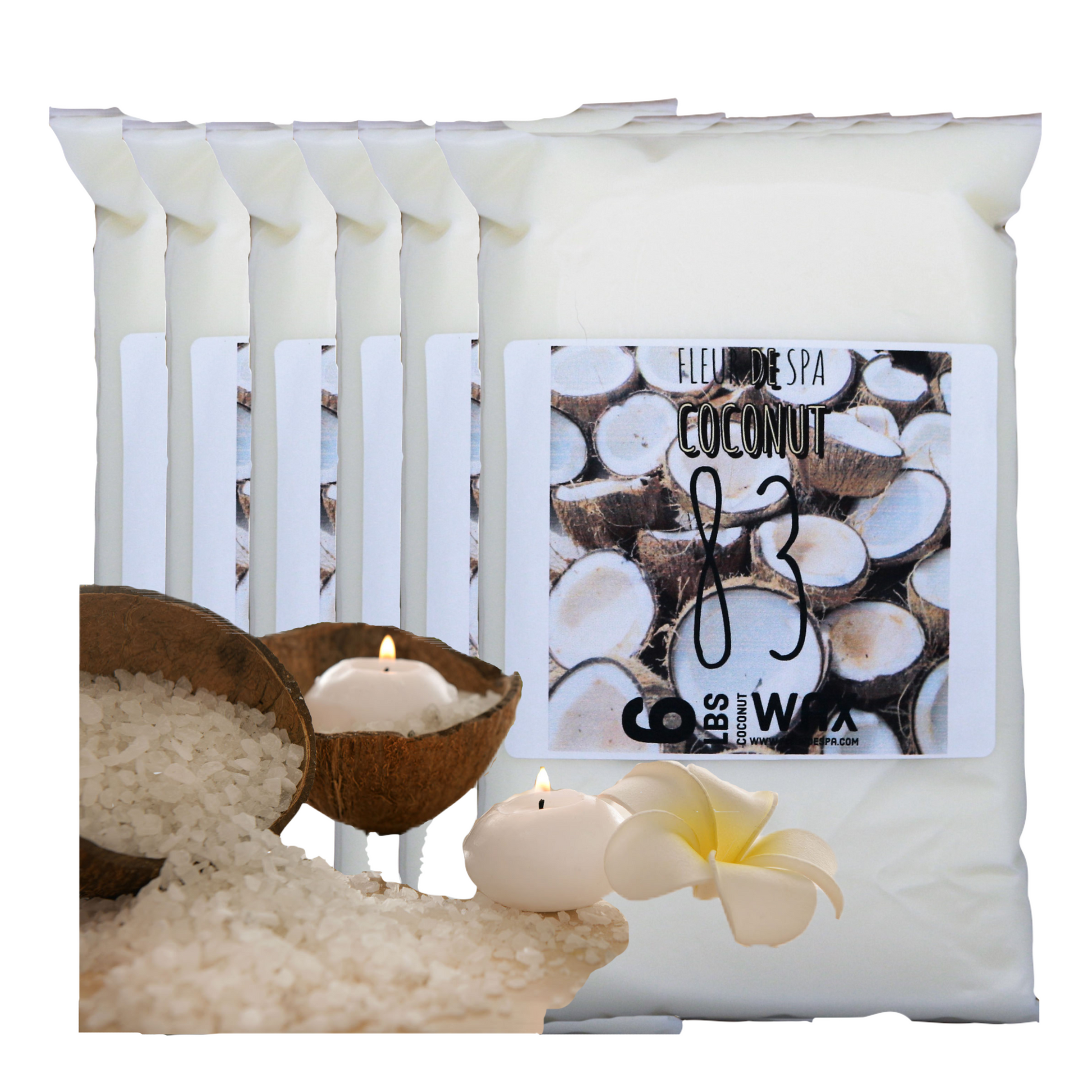 100% Coconut Wax *Free Postage * Perfect for candle making, wax