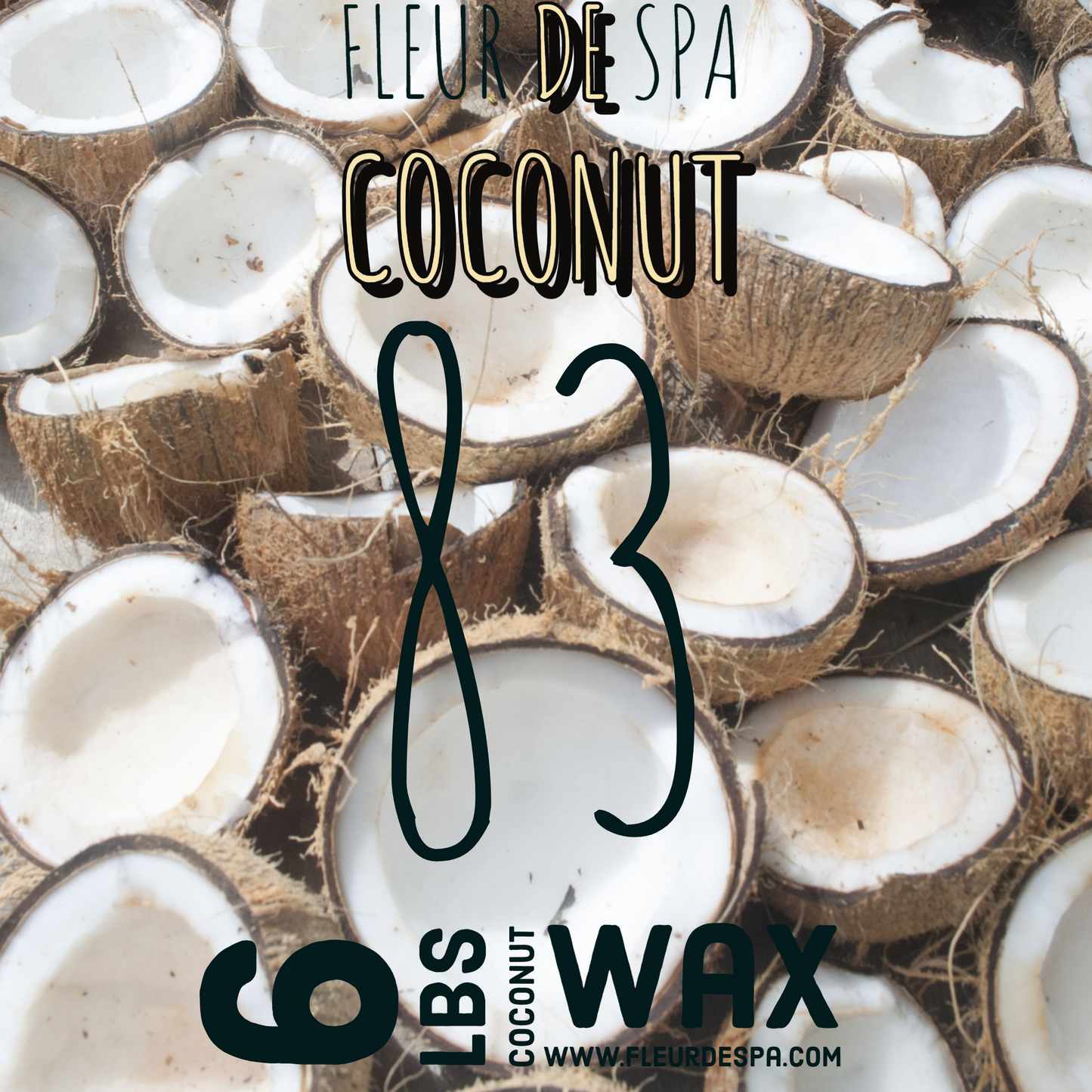 Coconut 83 Candle making wax all natural DIY waxes organic bulk beads flakes bars melts crafting candle wax soy paraffin bees