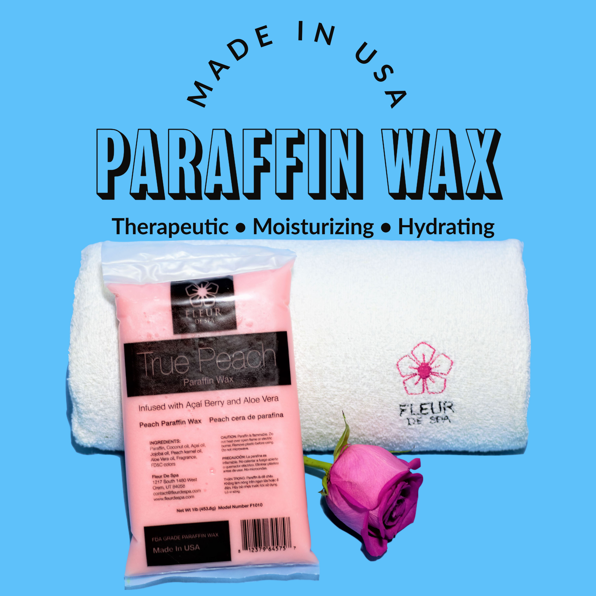 Paraffin Wax Block - 5.5 lbs., All Scents - Fernanda's Beauty