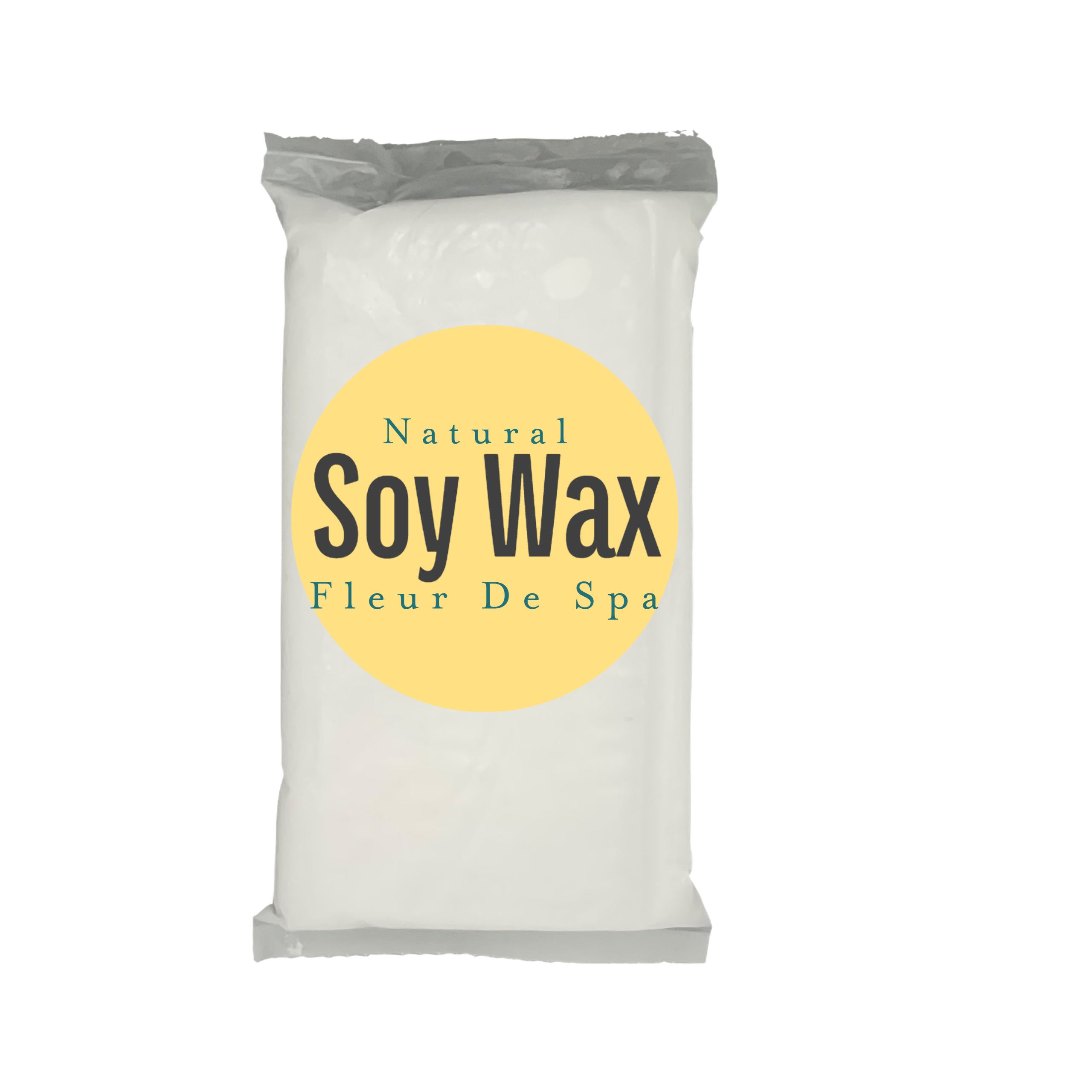 Fleur De Spa Soy Wax for Candle Making - Packaged in 1lb Bars - Natural Soy  Wax Made in USA